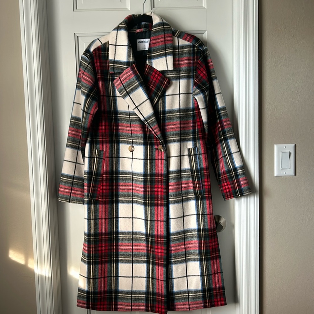 Old Navy Plaid Topper